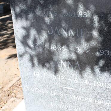 KLERK Jannie, de 1865-1935 &amp; Anna 1872-1965