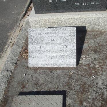 MERWE, van der :: LOTTER