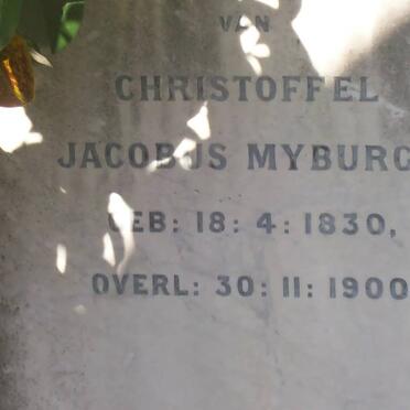 MYBURGH Christoffel Jacobus 1830-1900