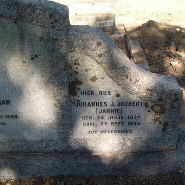 JOUBERT Johannes J. 1872-1946