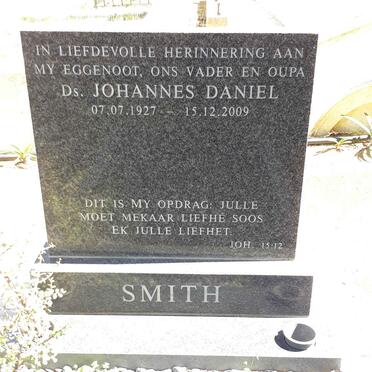 SMITH Johannes Daniel 1927-2009