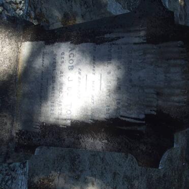 TOIT Jacob J., du 1873-1921 &amp; Johanna J. De VILLIERS 1842-1917