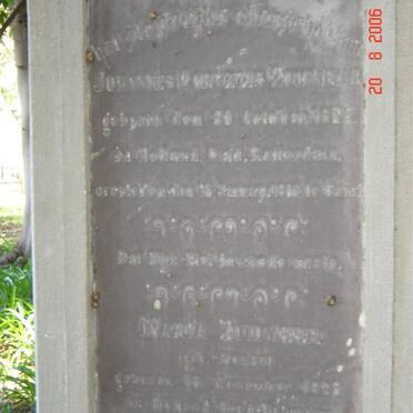 ZUIDMEER Johannes Cornelius 1822 &amp; Maria ROSEN  1827-1900