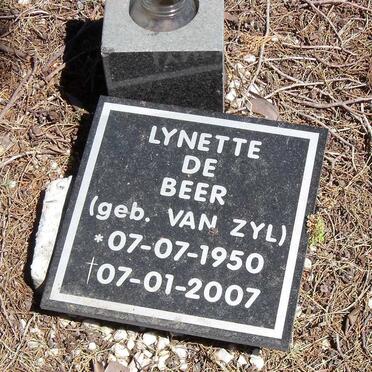 BEER Lynette, de nee VAN ZYL 1950- 2007