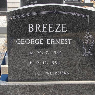 BREEZE George Ernest 1946-1984