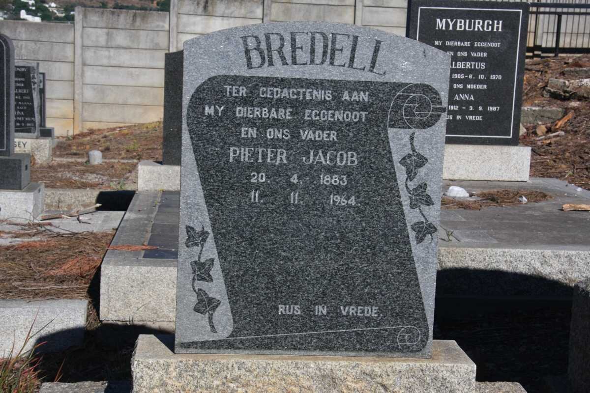 BREDELL Pieter Jacob 1883-1964
