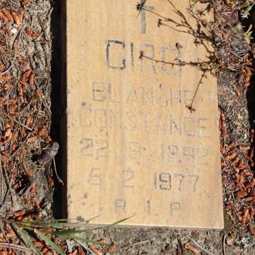 CIRO Blanche Constance 1892-1977