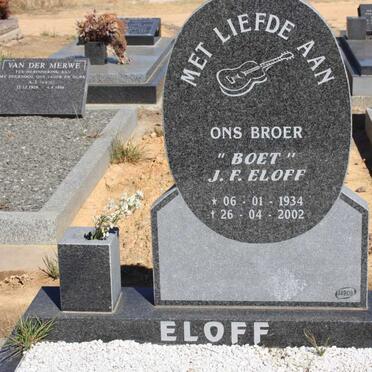 ELOFF J.F. 1934-2002