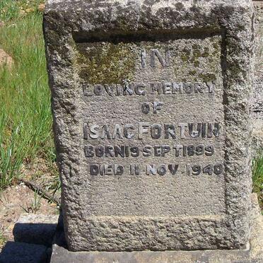FORTUIN Isaac 1899-1940