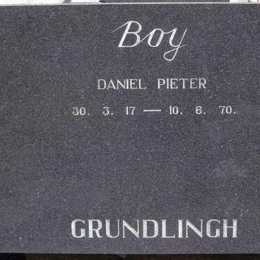 GRUNDLINGH Daniel Pieter 1917-1970