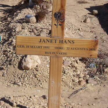 HANS Janet 1951-2010