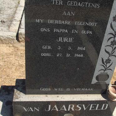 JAARSVELD Jurie, van 1914-1968