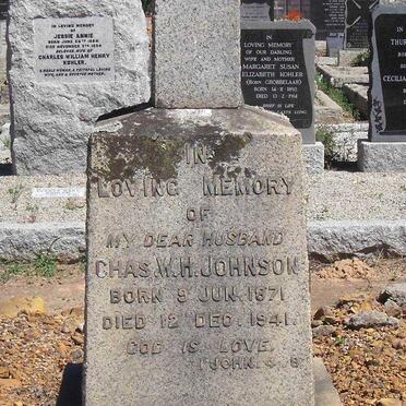 JOHNSON Chas W.H. 1871-1941