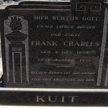 KUIT Frank Charles 1890-1955