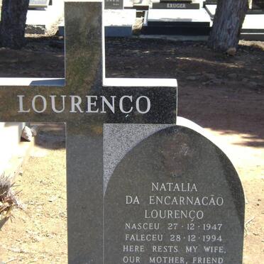 LOURENCO Natalia de Encarnacao 1947-1994