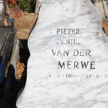 MERWE Pieter Daniel, van der 1916-1981