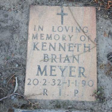 MEYER Kenneth Brian 1932-1990
