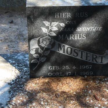 MOSTERT Marius 1967-1969