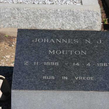 MOUTON Johannes N.J. 1898-1967