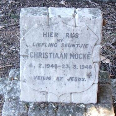MOCKE Christiaan 1948-1948