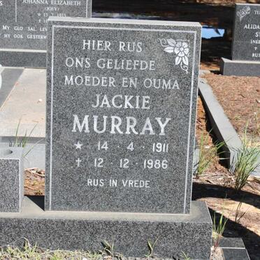 MURRAY Jackie 1911-1986