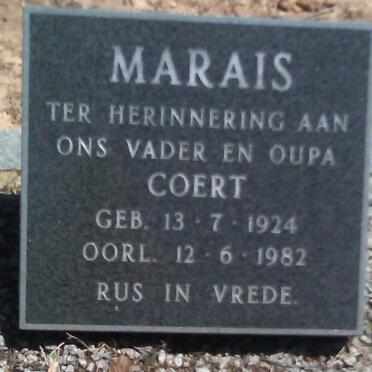 MARAIS Coert 1924-1982
