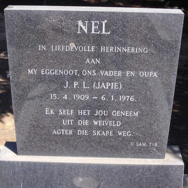 NEL J.P.L. 1909-1976