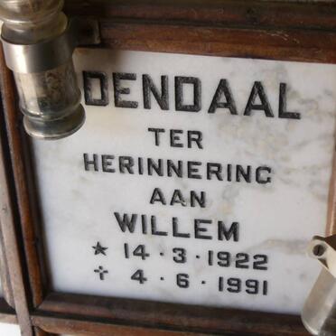 ODENDAAL Willem 1922-1991