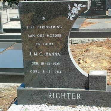 RICHTER J.M.C. 1925-1984