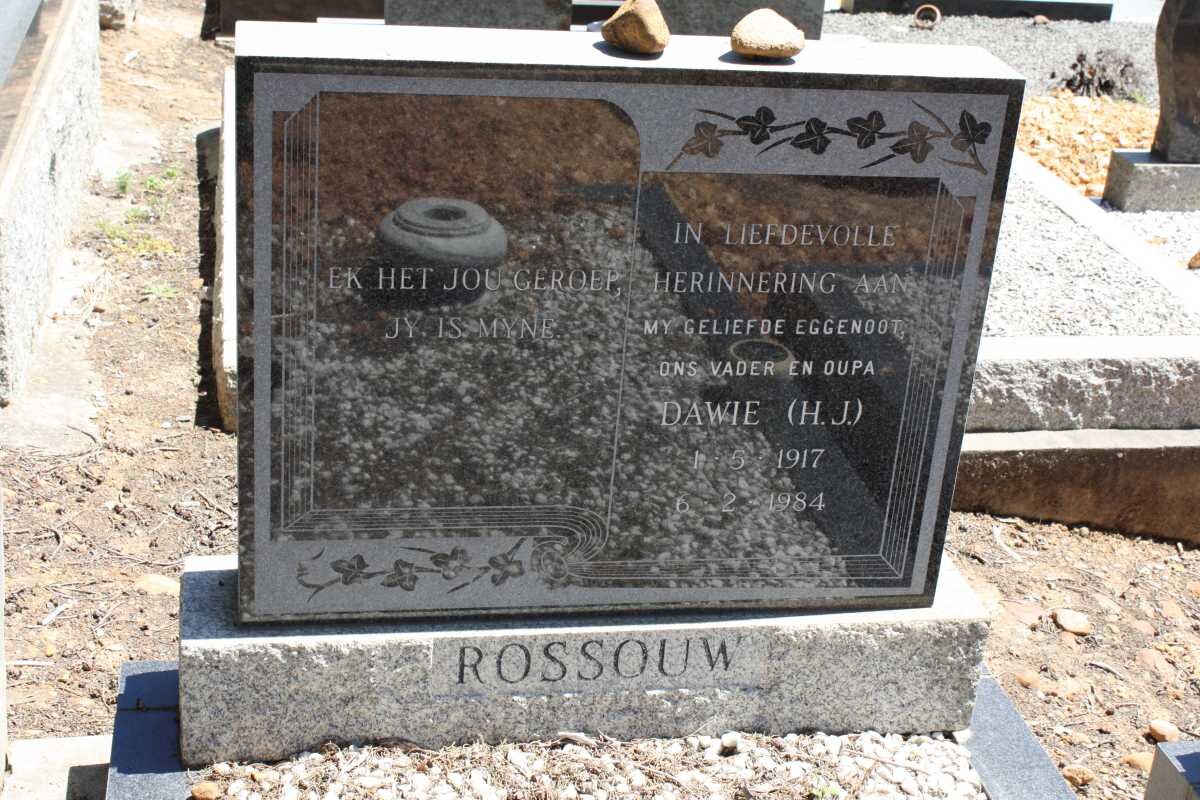 ROSSOUW H.J. 1917-1984