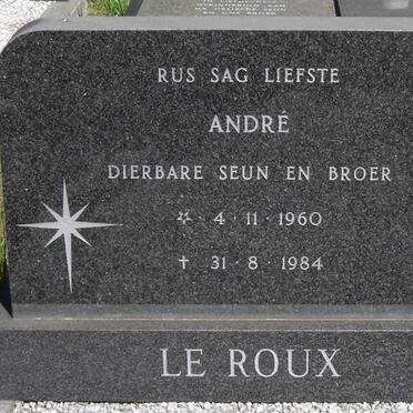 ROUX André, le 1960-1984