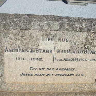 STARK Andreas J. 1870-1942 & Maria J.D. ARNOLD 1875-1959
