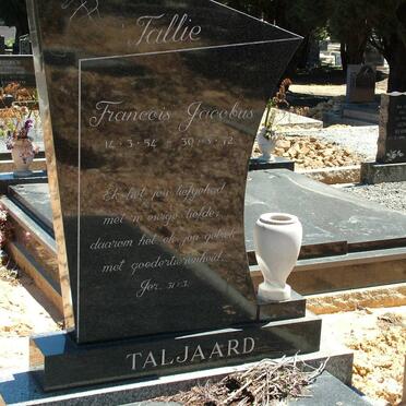 TALJAARD Francois Jacobus 1954-1972