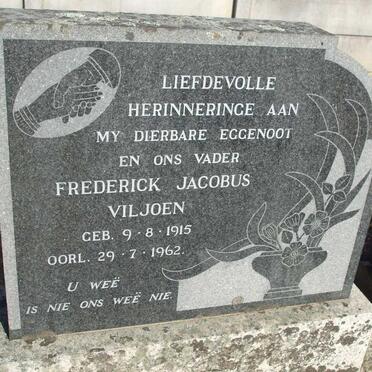 VILJOEN Frederick Jacobus 1915-1962