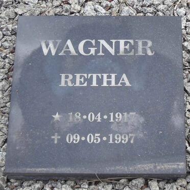 WAGNER Retha 1917-1997