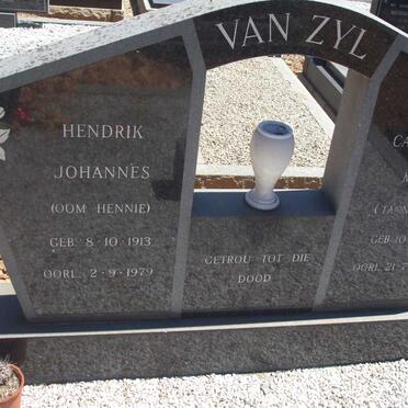 ZYL Hendrik Johannes, van 1913-1979 &amp; Catharina Maria M. 1918-1996