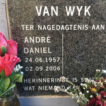 WYK André Daniel, van 1957-2006