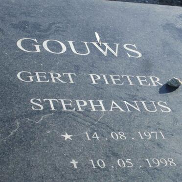 GOUWS Gert Pieter Stephanus 1971-1998