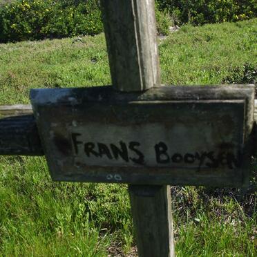 BOOYSEN Frans