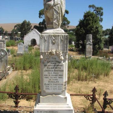 EKSTEEN Rudolph Cloete 1867-1939 &amp; Elizabeth Jacoba V.D. SPUY 1865-1936