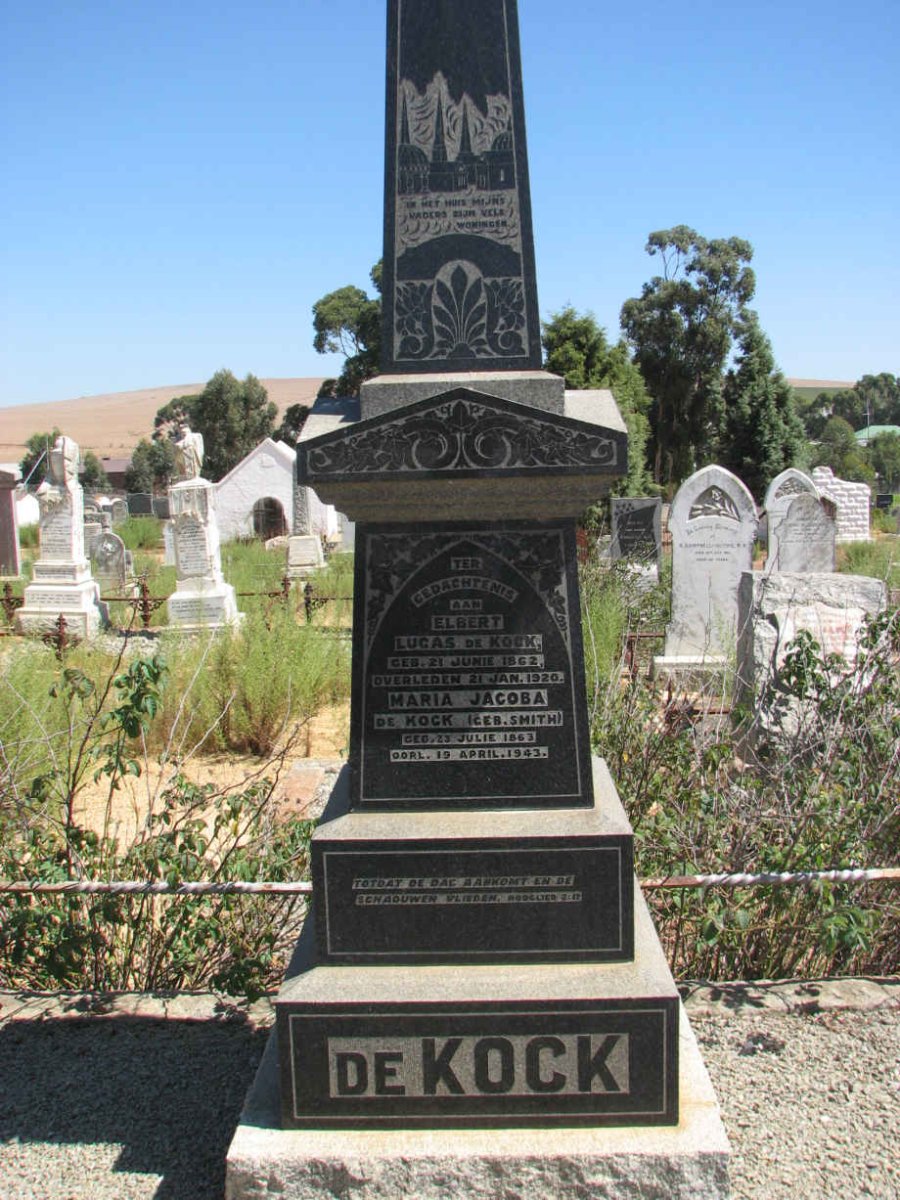 KOCK Elbert Lucas, de 1862-1920 &amp; Maria Jacoba SMITH 1863-1943