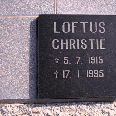 LOFTUS Christie 1915-1995