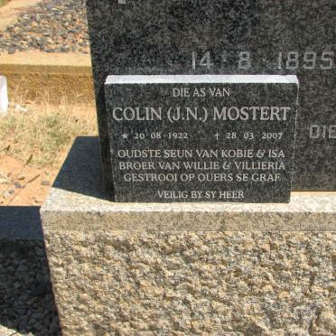MOSTERT J.N. 1922-2007
