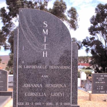 SMITH Johanna Hendrika Cornelia 1901-1958
