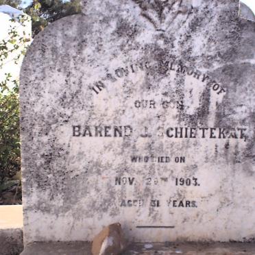 SCHIETEKAT Barend J. -1903