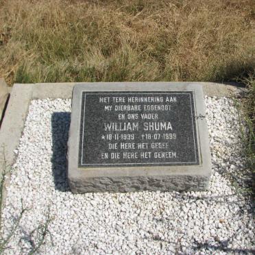 SHUMA William 1939-1999