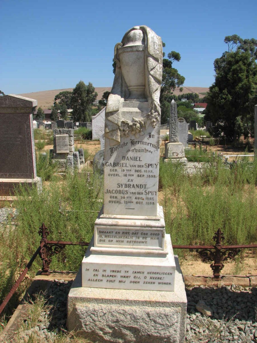 SPUY Daniel Gabriel, van der 1855-1899 :: VAN DER SPUY Sybrandt Jacobus 1887-1899