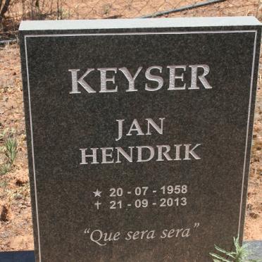 KEYSER Jan Hendrik 1958-2013