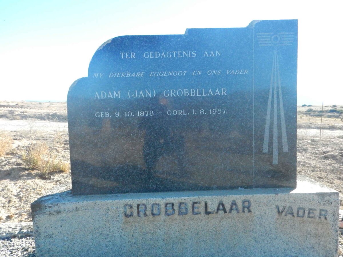 GROBBELAAR Adam Johannes 1878-1957