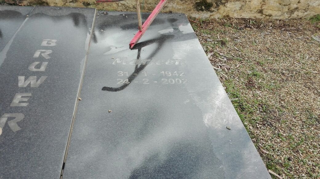 BRUWER Marleen 1942-2002